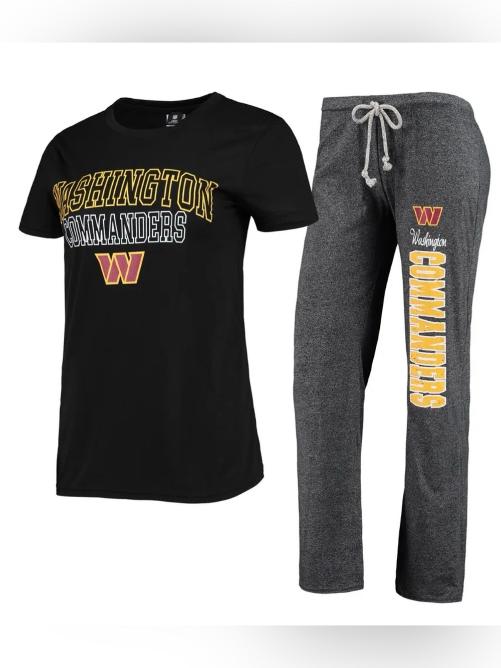 Washington Commanders Concepts Sport Women's Quest Top & Pants Sleep Set Size S